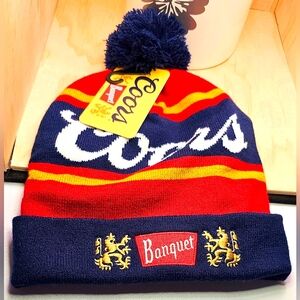 Coors Banquet Beanie - New With Tags